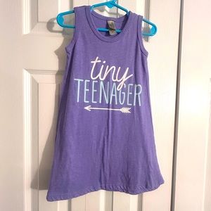 Girls dress or swim cover